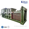 Mesin press press baling plastik limbah horizontal semi-otomatis